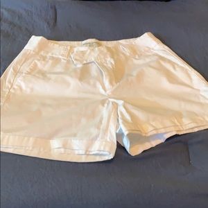 White Banana Republic shorts